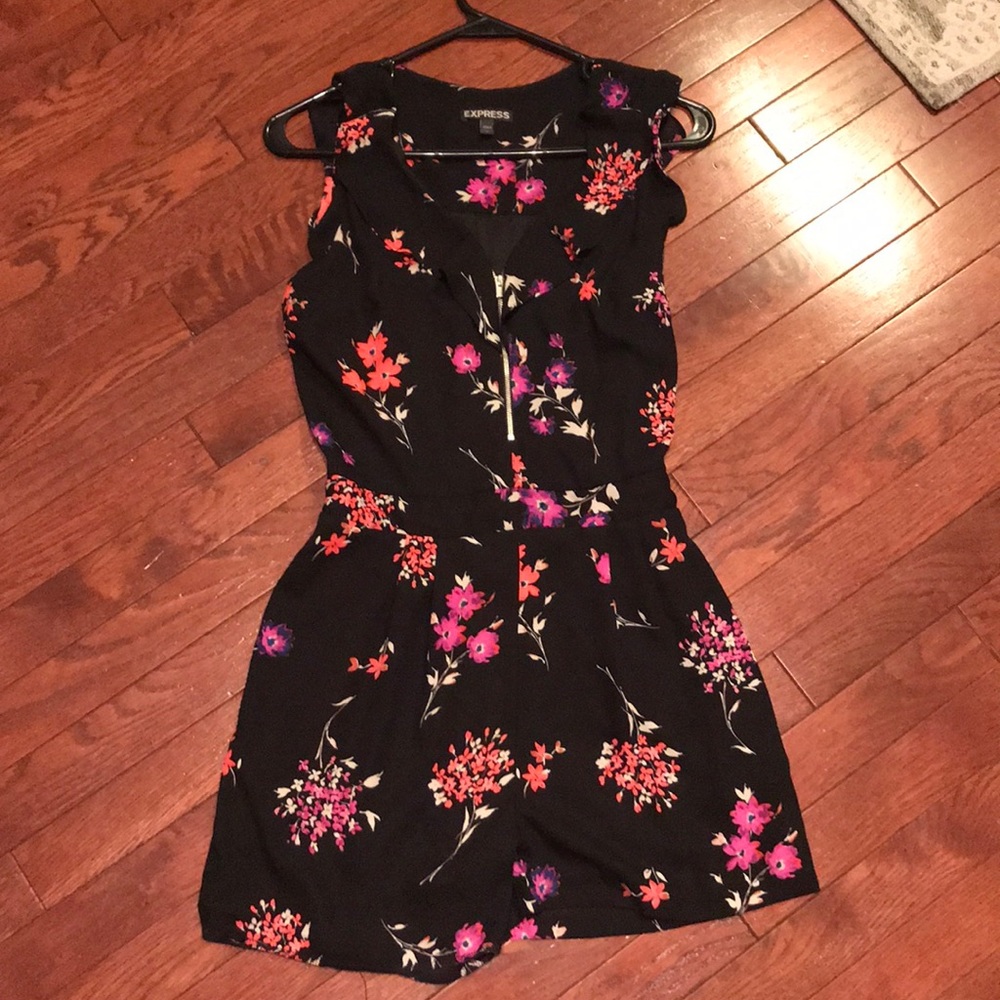 Flowered Express Romper